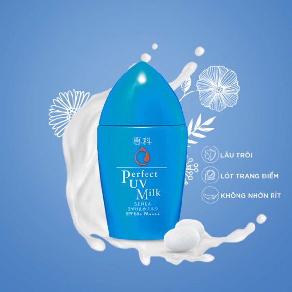 SỮA CHỐNG NẮNG SENKA PERFECT UV MILK 40ML