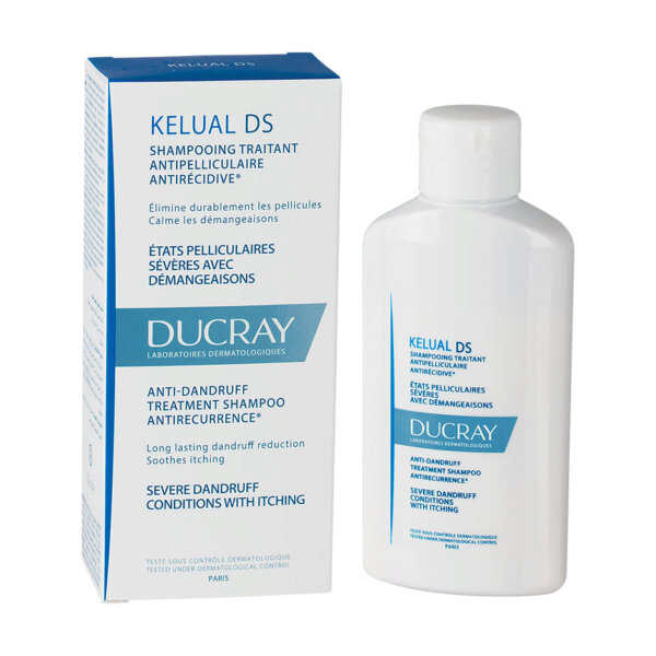 Dầu gội cho tình trạng gàu nặng Ducray Kelual Ds Shampoo 100Ml