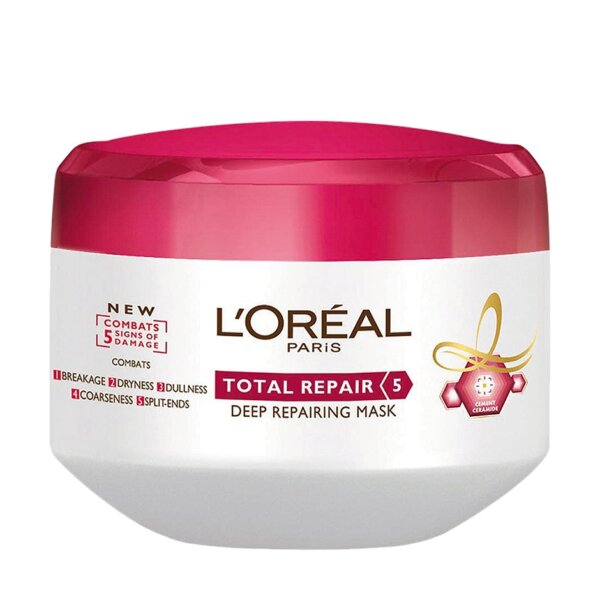 Bộ sản phẩm chăm sóc tóc chống 5 dấu hiệu hư tổn 3 bước L'Oreal Paris Total Repair 5