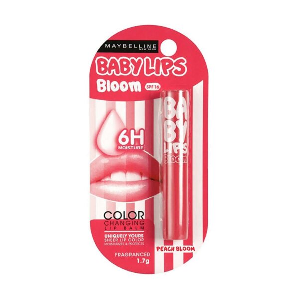 Son dưỡng chuyển màu Maybelline Lip Smooth Color Bloom Lip Balm Peach Blossom