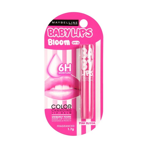 Son dưỡng chuyển màu Maybelline Lip Smooth Color Bloom Lip Balm Pink Blossom