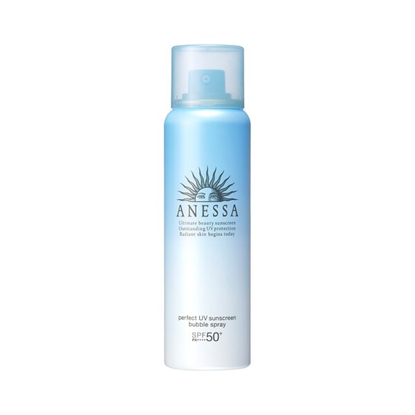 Xịt chống nắng bảo vệ hoàn hảo toàn thân dạng bọt ANESSA Perfect UV Sunscreen Bubble Spray SPF 50+ PA++++ 