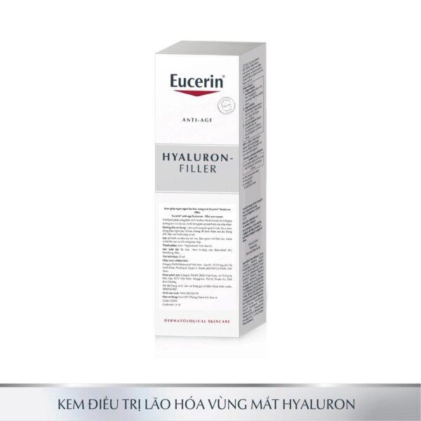Kem dưỡng ngăn ngừa lão hóa vùng mắt Eucerin Anti-Age Hyaluron Filler Eye Treatment 15ml