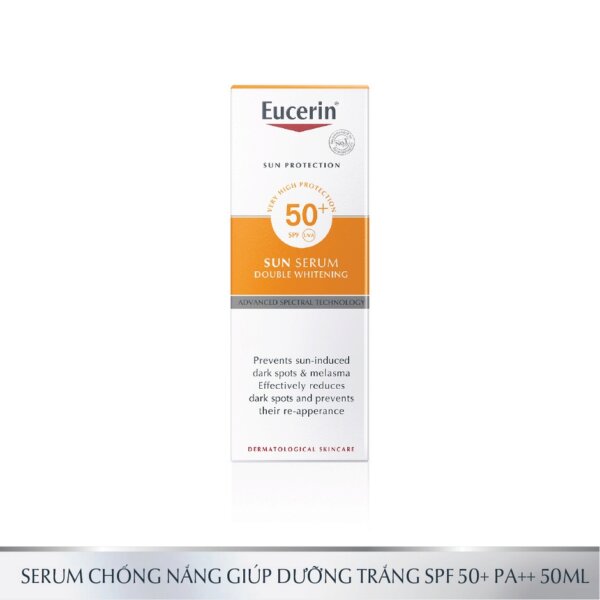 Kem chống nắng giúp dưỡng trắng da Eucerin Double SPF 50+