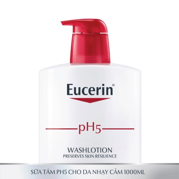 Sữa tắm cho da cơ thể nhạy cảm Eucerin Ph5 Skin-Protection Washlotion 1000ml
