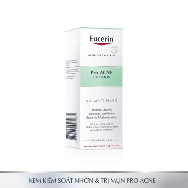 Dầu gội dịu nhẹ cho da đầu nhạy cảm Eucerin Dermo Capillaire Ph5 Mild Shampoo 250ml