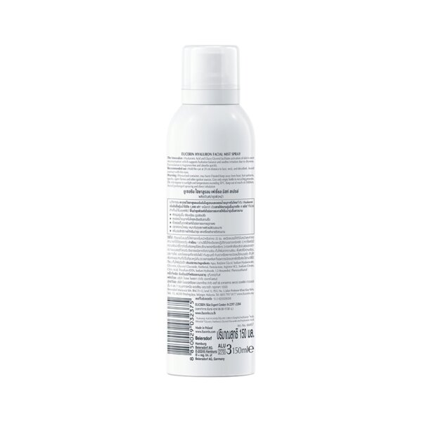Xịt khoáng dưỡng ẩm Eucerin Hyaluron Mist Spray 150ml