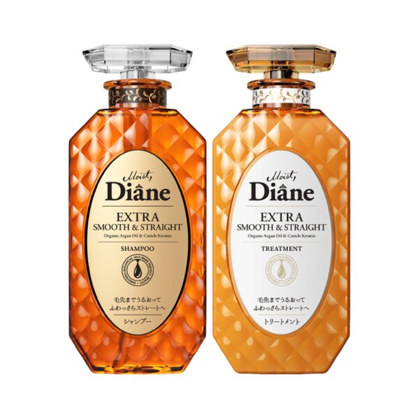 Dầu gội Moist Diane Extra Smooth & Straight Shampoo 450ml