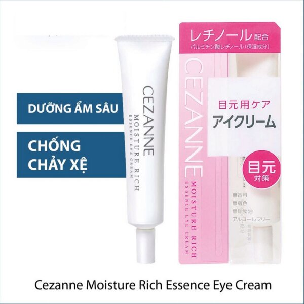 Kem dưỡng mắt Cezanne Moisture Rich Essence Eye Cream 17g