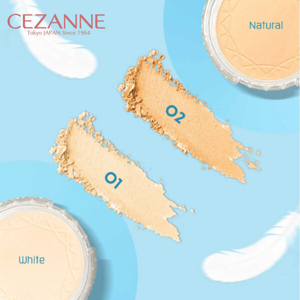 Phấn phủ Cezanne UV Clear Face Powder 10g - 01