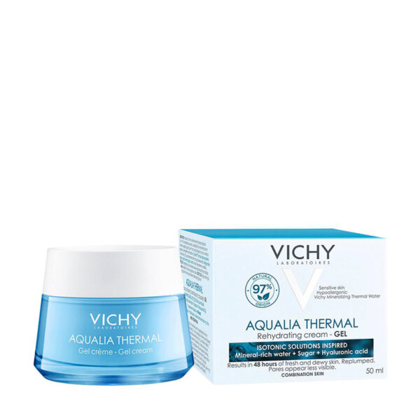 Kem Dưỡng Ẩm Và Cung Cấp Nước Dạng Gel Vichy Aqualia Thermal Cream-Gel 50ml