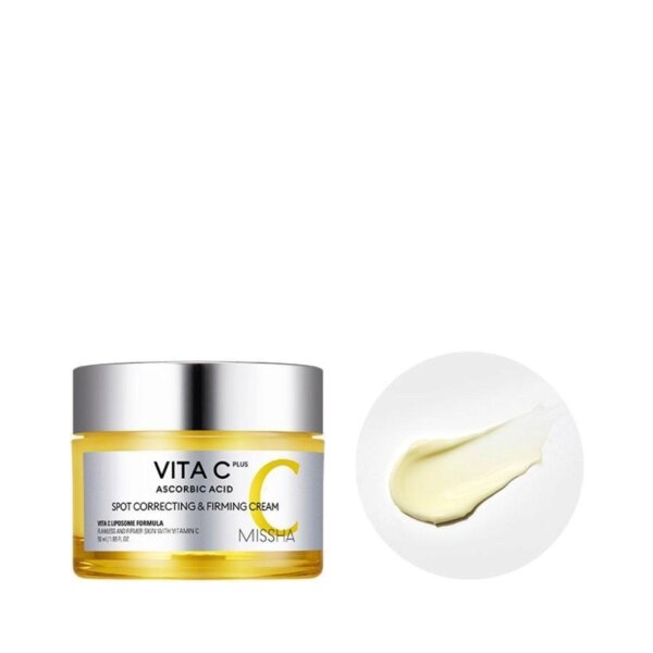Kem dưỡng Missha vita C Plus Spot Correcting & Firming Cream 50ml 