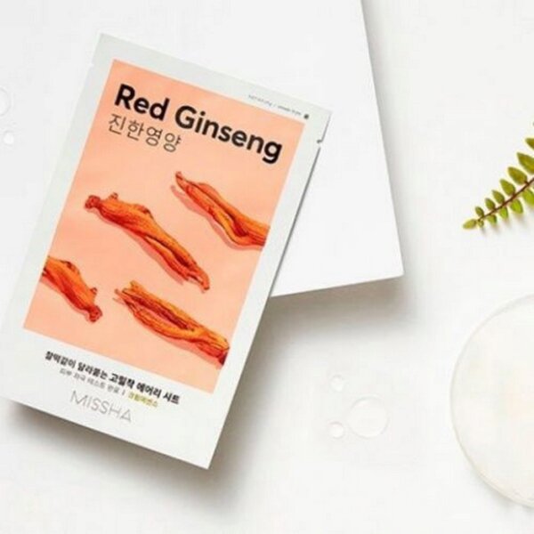 Mặt nạ Missha Airy Fit Sheet Mask [Red Ginseng] 19g 