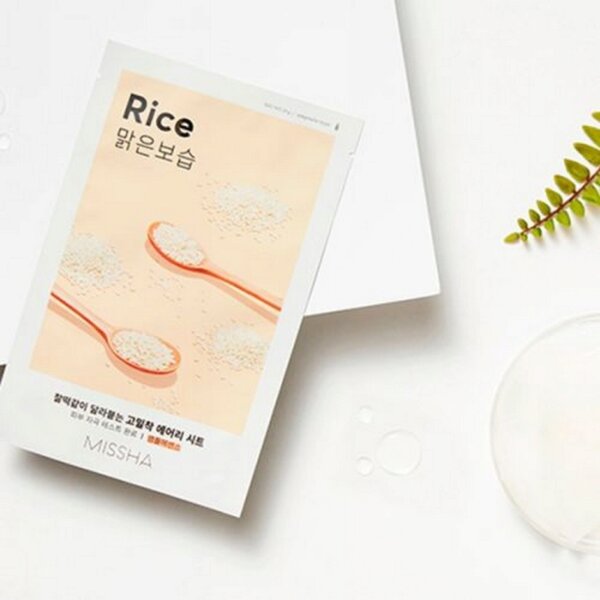 Mặt nạ Missha Airy Fit Sheet Mask [Rice] 19g 