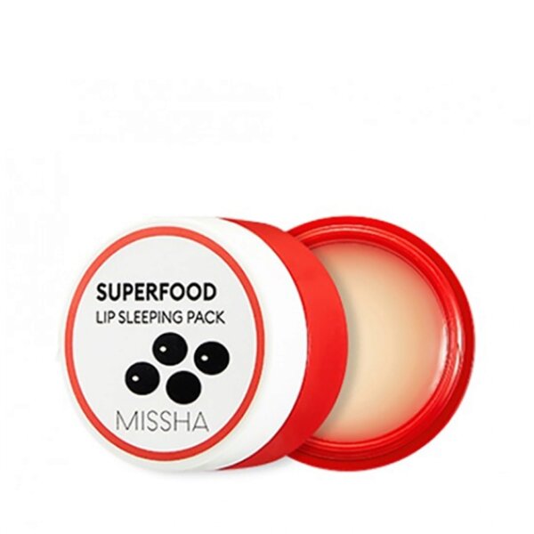 Mặt nạ ngủ môi Missha Superfood Blackbean Lip Sleeping Pack 7g 