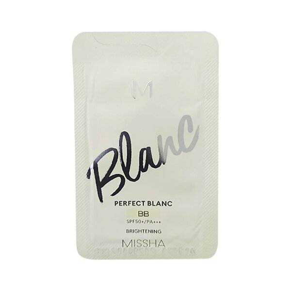 Kem nền Missha M Perfect Blanc BB No.21 #Vanilla (1ml/film)