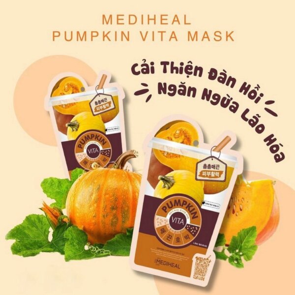 Mặt nạ Mediheal Pumpkin Vita Mask 20ml