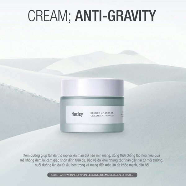 Kem dưỡng Huxley Cream Anti-Gravity 50ml