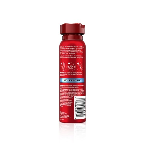 Xịt khử mùi Old Spice Wolfthorn 106g