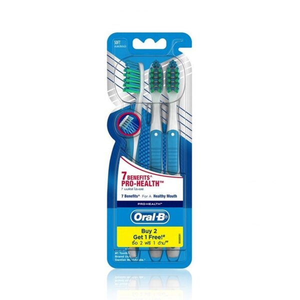 Bàn chải đánh răng Oral-B 7 tác động - Mua 2 tặng 1