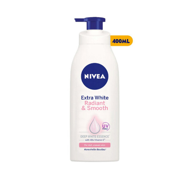 Sữa dưỡng thể trắng mịn Nivea Extra White Radiant & Smooth 400ml - 83807