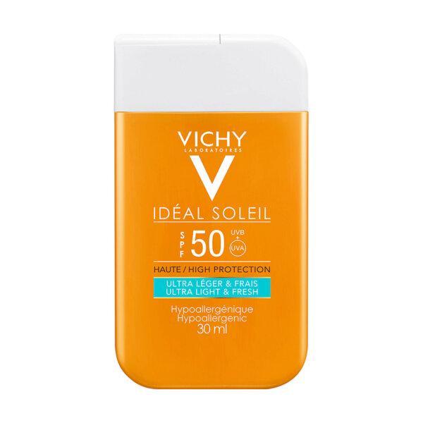 Gel chống nắng phiên bản bỏ túi Vichy Ideal Soleil Ultra Light & Fresh SPF 50 UVB + UVA 30ml