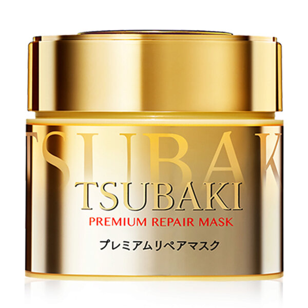 Bộ gội xả phục hồi ngăn rụng tóc Premium Repair (490ml/chai) và Mặt nạ tóc phục hồi hư tổn Tsubaki (180g)